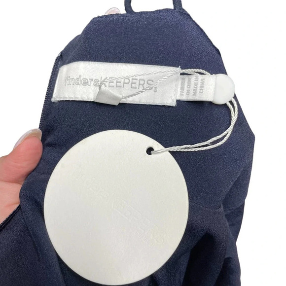 Finders Keepers Here We Go Jumpsuit Navy Blue‎ Size Medium - Picture 11 of 13